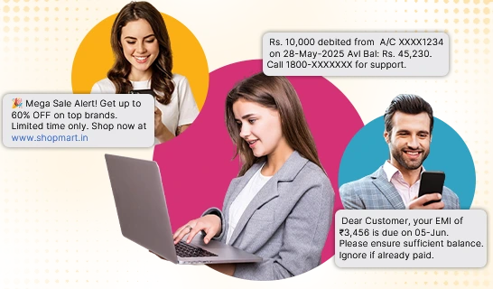 Transactional SMS Alerts & Notifications Example